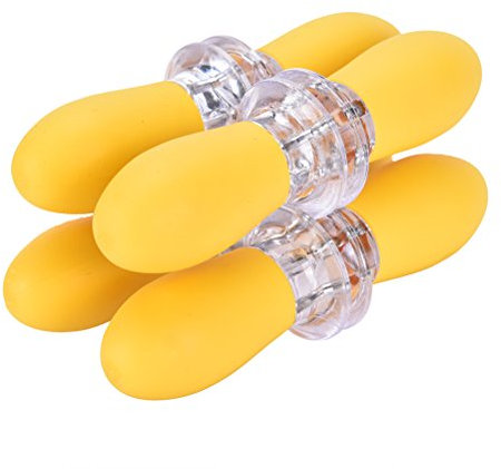 Waterstone 8 Pcs Interlocking Corn Holders, Stainless Steel Corn Forks BBQ Grill Food Prongs Skewers