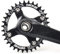 HemeraPhit Grofitness BCD 104mm Plato Bicicleta de montaña,Negro, 32T