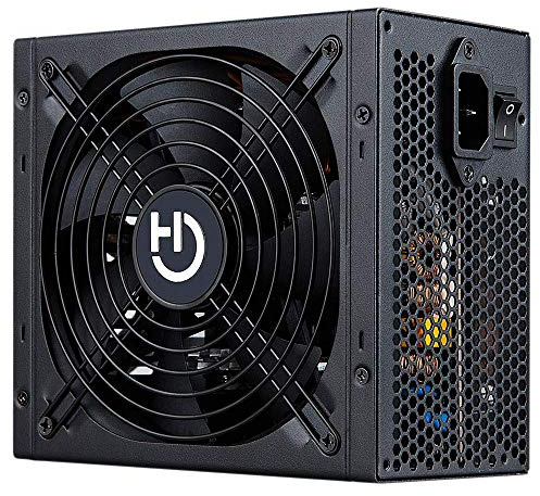 Hiditec | Netzteil Netzteil BZ550 80Plus Bronze | Netzteil für PC Gamer Box | Lautlos | Für Notebooks und Desktop-PCs ATX-Format | 80 Plus Bronze