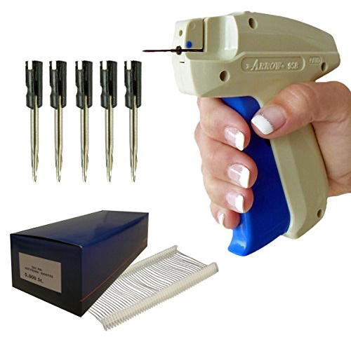 Etikettierpistole Set: Heftpistole Arrow 9SB + 5.000 Heftfäden 25 mm Standard + 5 Nadeln Standard | HUTNER