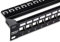 TRENDnet, TC-KP24S, 24-Port Blank Keystone Shielded 1HE Patch Panel, 1HE 19 Rackmount Gehäuse, schützt vor EMI/RFI Rauschen, empfohlen mit TC-K06C6A Cat6A Keystone Buchsen (separat erhältlich)