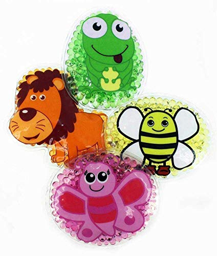 4x Kühlkissen Kühlpad Kühlkissen Gelpad Gehlkissen mehrfach Kompresse Kinder wärmen kühlen