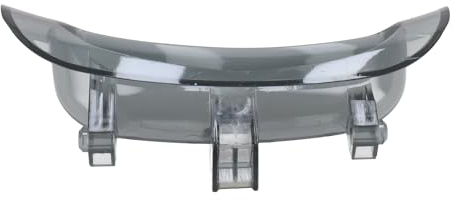 sparefixd for Candy Clear See Through Washing Machine Door Handle Black