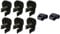 Thule Halteband für Fahrradträger Nylon 6 Stück & Radadapter (2er Set), Zubehör