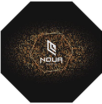 Noua Hearts FloorPad Tappeto Gaming da Pavimento per Sedia da Gioco Ufficio con Base Antiscivolo Antigraffio Protezione Resistente all’Acqua