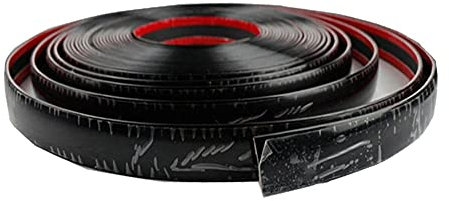 Ekakashop Nastro decorativo per carrozzeria da 5 m, nastro adesivo decorativo per auto, nastro adesivo per paraurti cromato con profilo adesivo flessibile universale auto, barra per lo styling auto