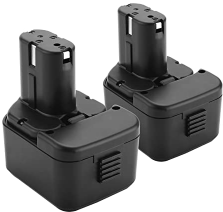 2X Joiry 3.5Ah 12V Ni-MH EB1212S Sostituire Batteria per Hitachi EB1214L EB1214S EB1220BL EB1220HL EB1220HS EB1220RS EB1222HL EB1226HL EB1230HL EB1230R EB1230X EB1233X
