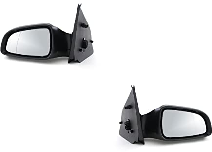 Johns, passend für Opel Astra Außenspiegel H 03/04-01/10 Set links & rechts, schwarz