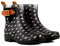 Geweo Wellies Chelsea Bottes de Pluie Imperméables pour Femmes Bottes de Pluie pour Femmes Bottes Respirantes en Caoutchouc Tige Courte Plate Semelle Épaisse Bottes de Travail Endroit Taille 38