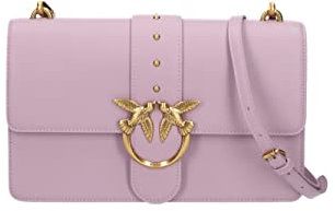 Pinko Love One Classic Cl Vitello Se, Borsa Donna, Y13q_iris-antique Gold, Taglia unica