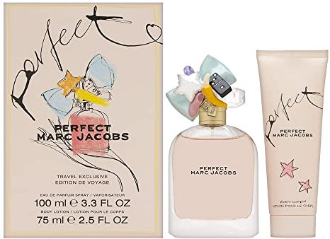 Marc Jacobs Perfect 2 Piece Gift Set: Eau De Parfum 100ml - Body Lotion 75ml