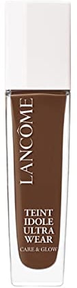 Lancôme Teint Idole Ultra Wear Care & Glow Foundation 540C, feuchtigkeitsspendende Foundation in Braun mit natürlichem Glow-Finish, bis zu 24h Halt, geeignet für alle Hauttypen, 30ml