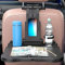 Car Backseat Tray Table Foldable Seat Back Laptop Desk Stable Auto Back Seat Organizer Vehicle Eating Food Tray with Swivel Phone Holder Passenger Travel Tray Reusable for Travel