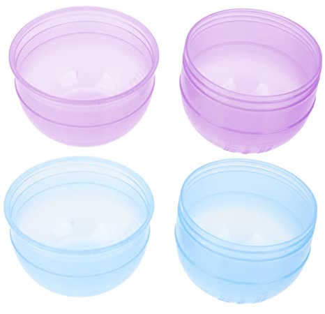Mikinona 2pièces Bol de pour Cheveux Secoueur Shaker Tasse De Mélange pour Coloration des Cheveux Outil de Coiffure pour Professionnel Domestique