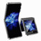 NUCNOK Cover per Samsung Galaxy Z Flip 5 5G,Ultra Sottile Trasparente Silicone Custodia,TPU Morbido AntiGraffio AntiCaduta Case