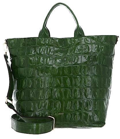 Abro Leather Primitivo Shopper Kaia Big L Green