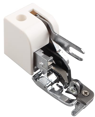 Jopto Pied-de-Biche de Surjet de Coupeur Latéral Pièces de Rechange d'accessoire de Machine à Coudre de Pieds de Zig Zag pour Singer, Brother, Janome, Toyota, Kenmore