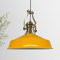 bamyum Neo Asletl Pendant Light Vintage Metal 41 cm, Lamp Shades Ceiling, Kitchen Lights Ceiling E27, Industrial Lamp Shades Ceiling, Metal Pendant Light Fitting for Living Room, Dark Yellow