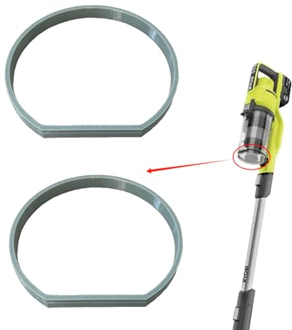 spansee 2 Stück Staubsaugerteile, Ersatzdichtung, kompatibel mit Ryobi ONE+ 18 V Stabstaubsauger, (PCL & PBl kompatibel)