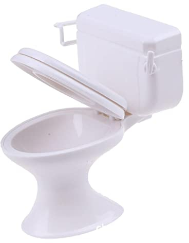 TTETTZ Vintage Puppenhaus Möbel Badezimmer Toilette Modell Spielzeug Puppe