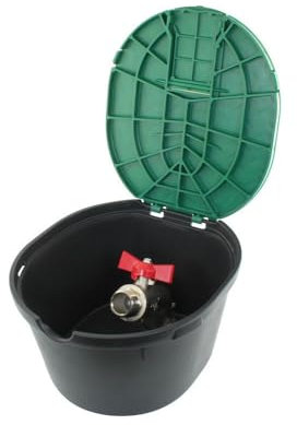 FITT - Regard d'arrosage avec vanne 3/4 Pouce