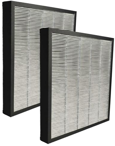 vhbw 2x Luftilter kompatibel mit Boneco H680 Luftreiniger, Luftbefeuchter - Kombifilter HEPA (HEPA 13) + Aktivkohle