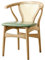 yixinzi-2024 Rattan-Akzentstuhl Rattan-Sessel mit tropischem Geflecht, Moderne Rattan-Esszimmerstühle, gepolsterte Rattan-Akzentstühle Sessel(Original Wood)