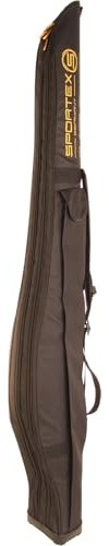 Sportex Super Safe Rutentasche Black Edition 2 oder 3 Fächer Rutenfutteral Angeltasche Rod Case für montierte Ruten Verschiedene Längen