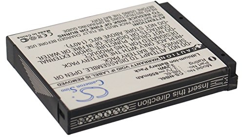 Battery for Canon Digital IXUS 95 IS, 3.7V, 850mAh, Li-ion