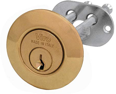 Viro Cilindro Esterno, Ottone Metallo, 12 Pezzi