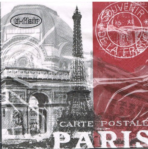 ti-flair - Servietten - Global City - Paris - Frankreich / Stadt