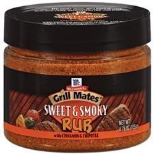 Grill Mates Sweet & Smoky Rub, 4.76 Oz. (Pack of 3) by N/A