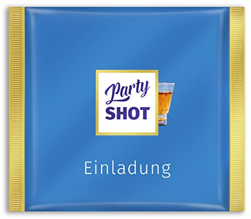 gestaltenlassen.com (50 x) Einladungskarten Geburtstag Schokolade Kinder Karte Einladungen