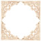 4Pcs Vintage Holz Geschnitzt Corner Flourish Applique Rahmen Möbel Wand Unlackiert für Haus Schrank Tür Dekor Handwerk 11*11cm