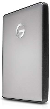 G-Technology G-Drive Mobile USB-C - Disco Duro Portátil, 2 TB, Gris Espacial