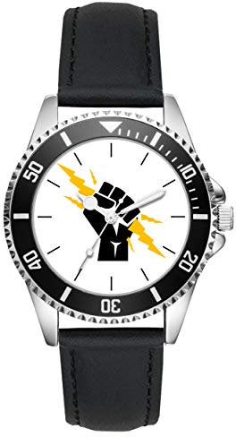 KIESENBERG Geschenk für Elektriker Elektro Uhr L-6132