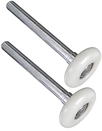 YUANQIAN Lot de 2 rouleaux de porte de garage rétractables de qualité supérieure (rouleau de porte de garage 105 mm)