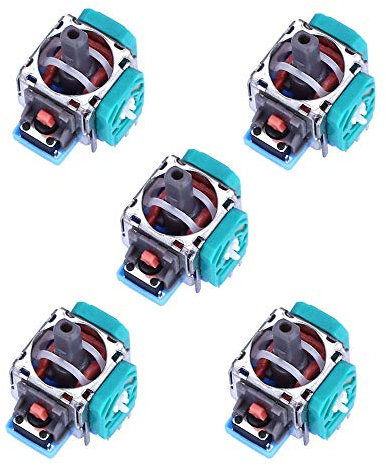 ZkeeShop 5Pcs Replacement Analog Joystick 3D Thumb Stick Joystick Sensor Compatible for Playstation 4 PS4 Joystick Controller