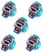 ZkeeShop 5Pcs Replacement Analog Joystick 3D Thumb Stick Joystick Sensor Compatible for Playstation 4 PS4 Joystick Controller