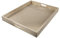 WooDeeDoo Extra Large Wooden Serving Tray with Handles – Natural Unfinished Pine, 50 x 40 x 5 cm – Rustic Tray for Food Drinks Breakfast or Decorative Use in Kitchen, Living Room Restaurant Café