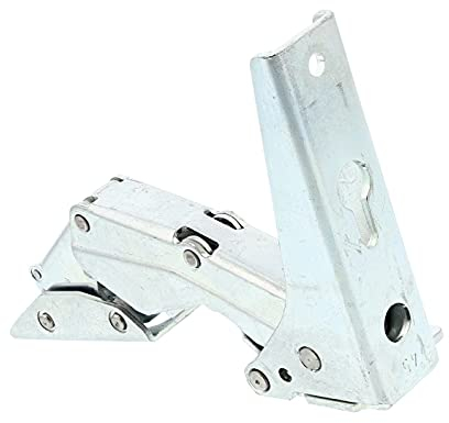 sparefixd Top Right Or Bottom Left Door Hinge to Fit AEG Fridge Freezer