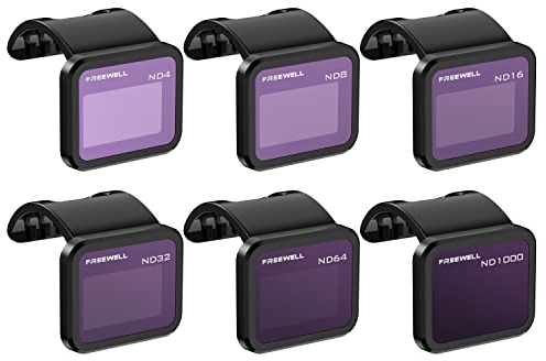 Freewell All Day - Serie 4K - Confezione Da 6 Filtri ND Compatibili Con Evo Nano/Evo Nano+
