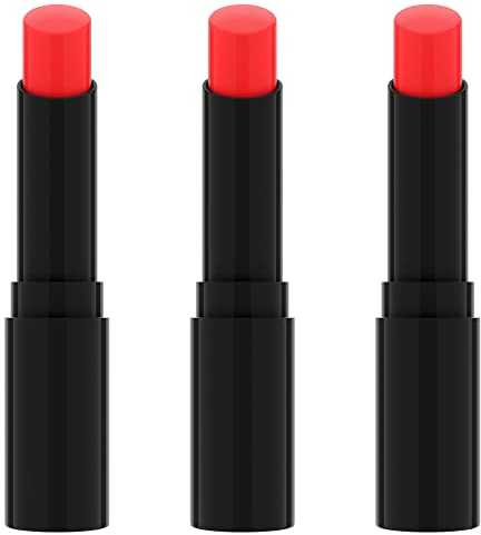 Catrice Melting Kiss Gloss Stick, Lippenstift, Nr. 030, Rot, feuchtigkeitsspendend, vergrößernd, glänzend, vegan, ohne Alkohol, ohne Parabene, ohne Mikroplastikpartikel, 3er Pack (3x2.6g)