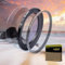 72mm Objektiv auf 95mm Kameraobjektiv-Adapter, 72mm auf 95mm Filter-Step-Up-Ring-Adapterring, kompatibel mit Allen 95mm Filter-Zubehörteilen.Hergestellt aus CNC-gefrästem(72-95mm)