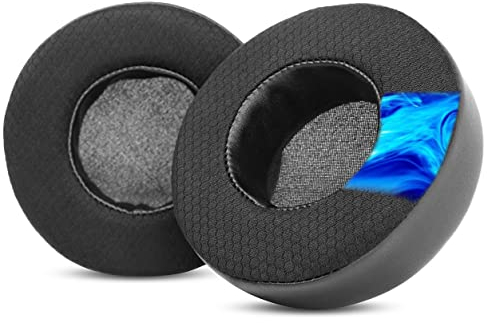 Kühlende Ersatz-Ohrpolster Kissen kompatibel mit Corsair Virtuoso RGB Wireless SE Gaming Headset Ohrpolster mit kühlender Gelschicht
