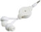 KONTONTY Comfy In-ear Earphones Retractable Headphones Mm Plug for Stereo Systems and Cd Players