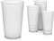 Octopus 529x Mehrwegbecher 300ml, Plastikbecher aus bruchsicherem Kunststoff, Plastik Trinkbecher für Party und Event