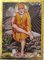 Rastogi Handicraft Best Of Indian Nachdruck Hindu-Gott Poster/Bild mit goldener Folie, ungerahmt (Sai-Baba-Of-Shirdi-17,8 x 12,7 cm)