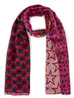 CODELLO Gemusterter Schal - 70X180CM