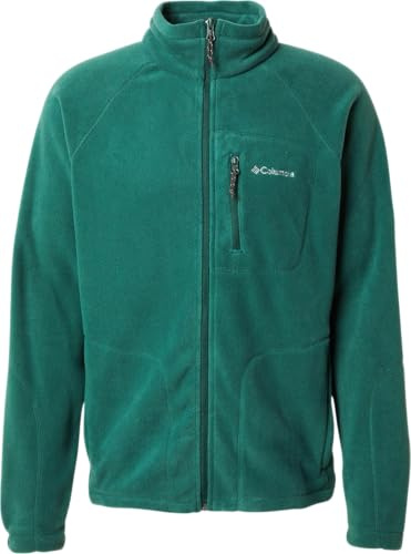 Columbia Men's Fast Trek 2 Full Zip Fleece, Full Zip Fleece Jacket, Rain Forest, XS